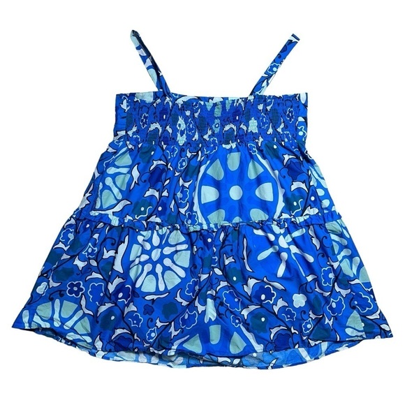 Rhode x Target Blue Zinnia Floral Print Mini Dress Women’s US XXL - Picture 8 of 11